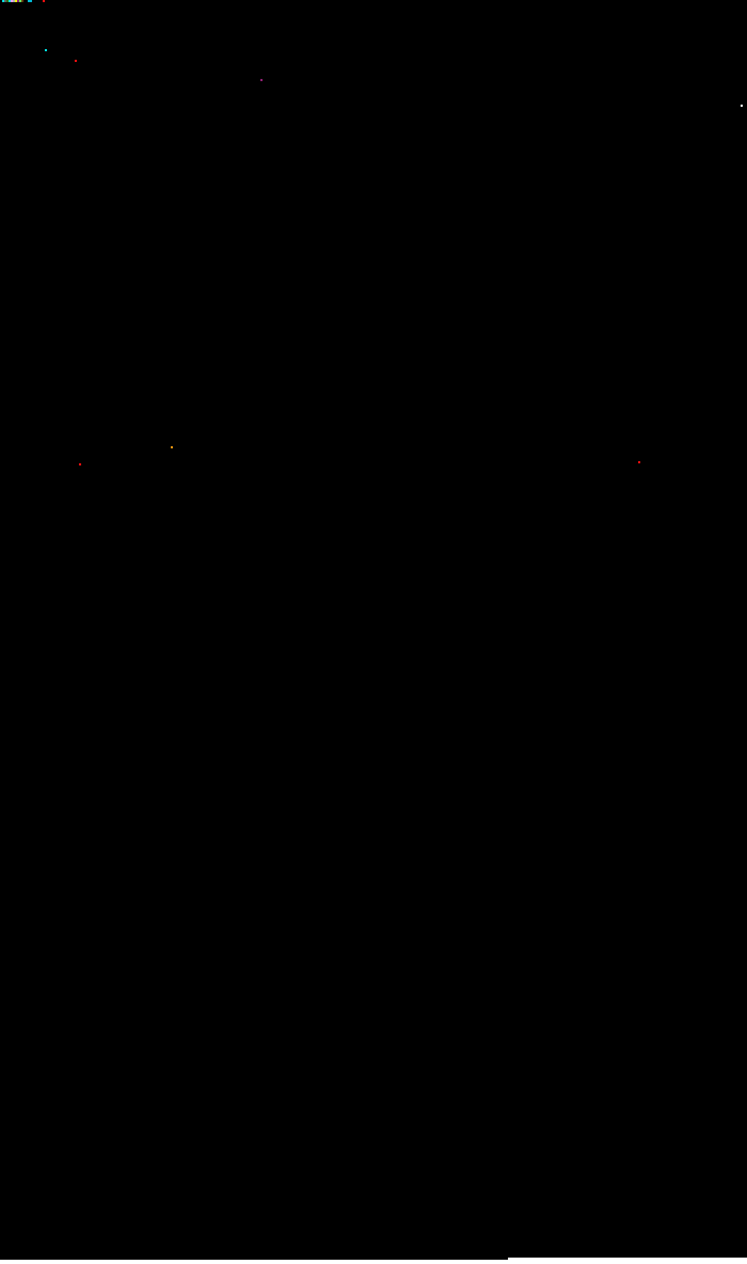A grid of pixels